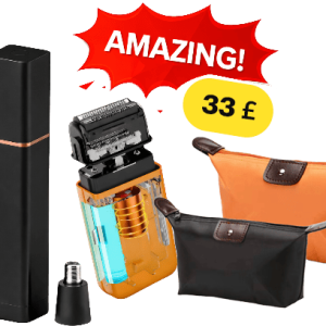Best seller Bundle=Trimmer+Shaver+Bag